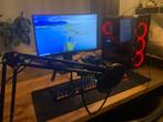 Complete gameset (PC, Monitor, Microfoon , Keyboard, Muis), Computers en Software, Ophalen, Gebruikt, Gaming, SSD
