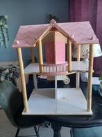 Houten poppenhuis  OPKNAPPER, Kinderen en Baby's, Speelgoed | Poppenhuizen, Ophalen, Gebruikt, Poppenhuis