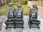 9 leren stoelen 3p gordel zelfbouwcamper bus oldtimer, Auto-onderdelen, Ophalen of Verzenden, Nieuw