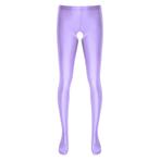 Paarse chaps legging / heren dames strakke broek sexy gay, Verzenden, Nieuw, Paars