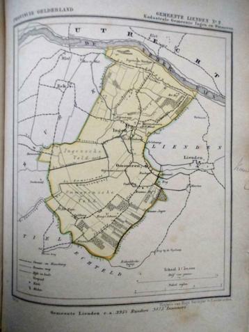 124 / Lienden no 2 / Ommeren/ Ingen Litho 1867 Kuyper GLD beschikbaar voor biedingen