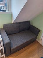 Mooie zwart/grijze (slaap)bank, Huis en Inrichting, Banken | Bankstellen, Ophalen, Minder dan 75 cm, Tweepersoons, Zo goed als nieuw