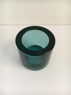 Iittala kivi marimekko waxinelichthouder 6 cm blauw groen, Overige materialen, Verzenden, Zo goed als nieuw, Groen