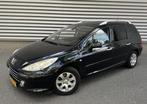 Peugeot 307 SW 1.6-16V Premium PANO Clima  Nieuwe APK, 65 €/maand, Stof, Gebruikt, Zwart