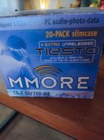 MMORE CD-R 80/700 MB - 20-Pack Slimcase, Computers en Software, Beschrijfbare discs, Op spindel, Cd, Nieuw, Ophalen of Verzenden