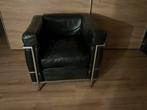 Cassina replica lc2 echt leder echt 1 op 1 zwart, Ophalen, Zo goed als nieuw, Leer