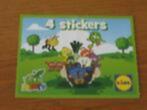 Lidl Vitamini's stickers (1 mapje met 4 stickers), Lidl, Ophalen of Verzenden
