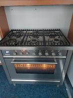 BORETTI GASFORNUIS 6 PITS ZO GOED ALS NIEUW, Ophalen, 60 cm of meer, Zo goed als nieuw, Gas