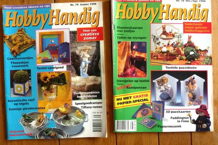 Hobbyboeken : 13 x hobby handig - veel moois - zelf maken, Hobby en Vrije tijd, Knutselen, Gebruikt, Overige typen, Verzenden