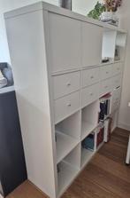 IKEA Kallax kast - wit - 147x147 cm, Huis en Inrichting, Ophalen, Gebruikt, 100 tot 150 cm, Minder dan 150 cm