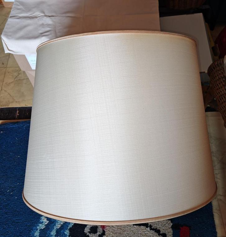 lampenkap groot, Huis en Inrichting, Lampen | Lampenkappen, Zo goed als nieuw, 25 tot 50 cm, Overige vormen, Wit, Ophalen