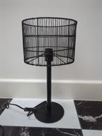 Zwarte tafellamp !IN PRIJS VERLAAGD! ca. 50cm hoog, 50 tot 75 cm, Ophalen of Verzenden, Zo goed als nieuw, Metaal