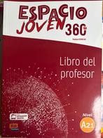 Espacio Joven 360 - Libro del profesor A2.1, Ophalen of Verzenden, Zo goed als nieuw, Niet van toepassing