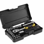 Stanley Dopsleutelset compact 1/4 -37 delig, Ophalen of Verzenden, Nieuw