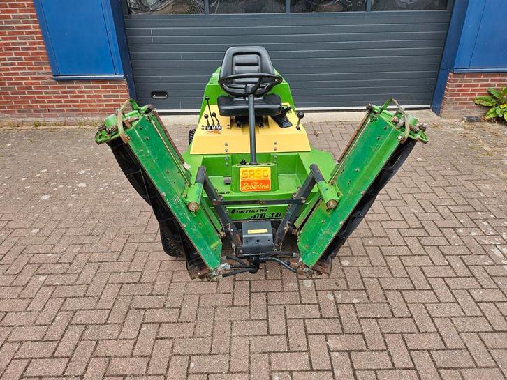 Zitmaaier  frontmaaier  grasmaaier  hydro kooimaaier, Tuin en Terras, Grasmaaiers, Gebruikt, 50 cm of meer, Cirkelmaaier, Ophalen