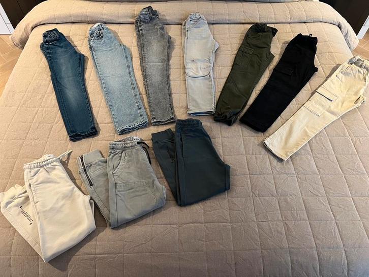 Kleding pakket jongens maat 134, Kinderen en Baby's, Kinderkleding | Schoenen en Sokken, Zo goed als nieuw, Overige typen, Jongen