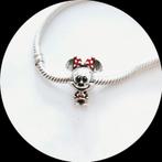 Pandora Disney Minnie Mouse Dots rood 798880C02, Sieraden, Tassen en Uiterlijk, Bedels, Gebruikt, Pandora, Ophalen of Verzenden