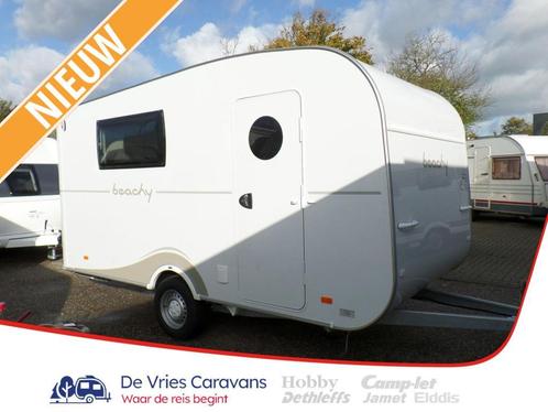 Hobby Beachy 450, Caravans en Kamperen, Caravans, Bedrijf, tot en met 4, 750 - 1000 kg, Standaardzit, Hobby, Overige, 4 tot 5 meter