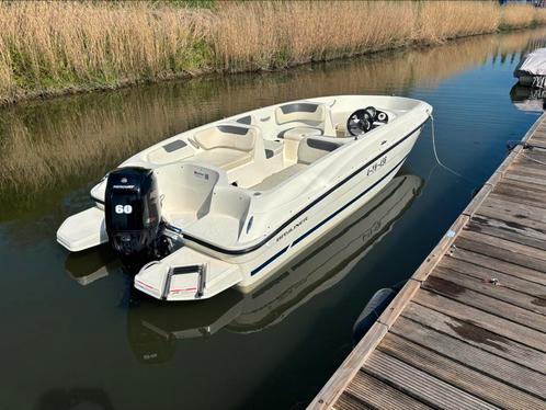 Bayliner Element E6 2019 Mercury 60 pk 4 takt EFI, Watersport en Boten, Buiten- en Binnenboordmotoren, Gebruikt, Benzine, Buitenboordmotor