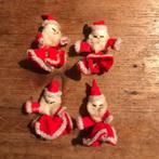 Kerstmannetjes vintage 4x, Ophalen of Verzenden, Zo goed als nieuw