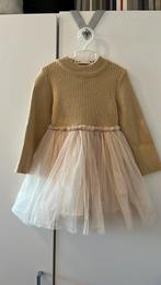Donsje lotus jurk biscuit kleur 18-24mnd, Ophalen of Verzenden, Zo goed als nieuw, Meisje, Jurkje of Rokje
