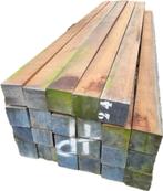Hardhouten palen / balken 15x15 cm / 3.50 m lang