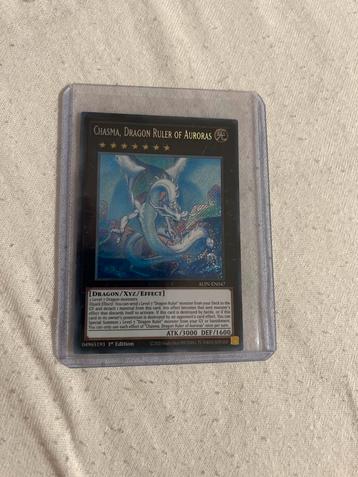 Chasma, Dragon Ruler of Auroras - Yu-Gi-Oh! Kaart beschikbaar voor biedingen
