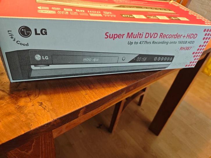 LG RH387 Super Multi DVD Recorder + HDD, Audio, Tv en Foto, Dvd-spelers, Gebruikt, Dvd-recorder, LG, Met harddisk, Ophalen of Verzenden