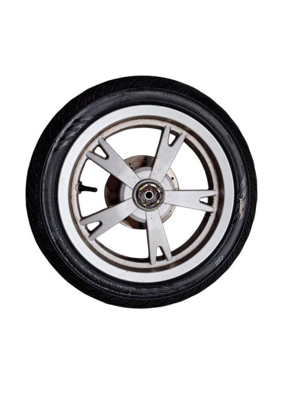 Voorband voorvelg remschijf origineel Peugeot Kisbee, Fietsen en Brommers, Brommeronderdelen | Scooters, Gebruikt, Ophalen of Verzenden