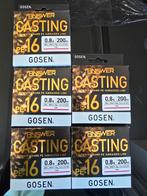 Gosen Answer Casting PEx16 Gevlochten Lijn -200m-Pink 0.08mm, Watersport en Boten, Ophalen of Verzenden, Nieuw, Vislijn