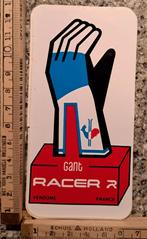 Vintage sticker Gant racer handschoen Frankrijk motorrace, Ophalen of Verzenden, Zo goed als nieuw