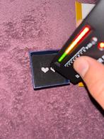 Moissanite silver 925 HEART earrings (oorbellen), Ophalen of Verzenden, Nieuw, Zilver