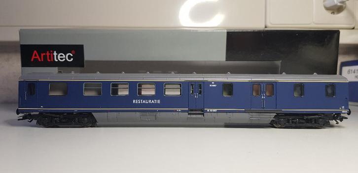 Artitec Restauratie rijtuig - Plan E - 20.152.01 - NS, Hobby en Vrije tijd, Modeltreinen | H0, Nieuw, Wagon, Gelijkstroom, Overige merken