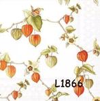 Servetten decoupage/bullet journal - Lampionplant L1866, Verzenden, Nieuw, Materiaal
