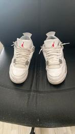 Jordan 4s White Oreo Maat 42, Jordans, Wit, Zo goed als nieuw, Sneakers of Gympen