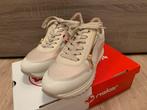 Nieuwe Rieker Sneakers Crème Maat 40, Ophalen, Nieuw, Beige, Sneakers of Gympen
