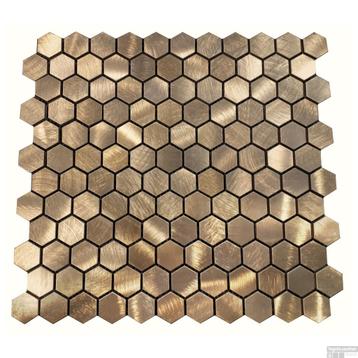 Reflections Hexagon Mozaïek Gold 23mm beschikbaar voor biedingen