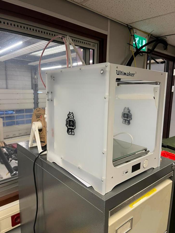 Ultimaker 3, Computers en Software, 3D Printers, Gebruikt, Ingebouwde Wi-Fi, Ophalen of Verzenden