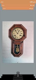 Mooie antieke wand klok, Ophalen, Zo goed als nieuw, Wandklok