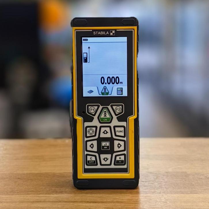 Stabila LD 520 Afstandsmeter 200M - ZGAN, Doe-het-zelf en Verbouw, Meetapparatuur, Zo goed als nieuw