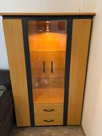 Tv kast met vitrinekast, Ophalen, 25 tot 50 cm, Minder dan 100 cm