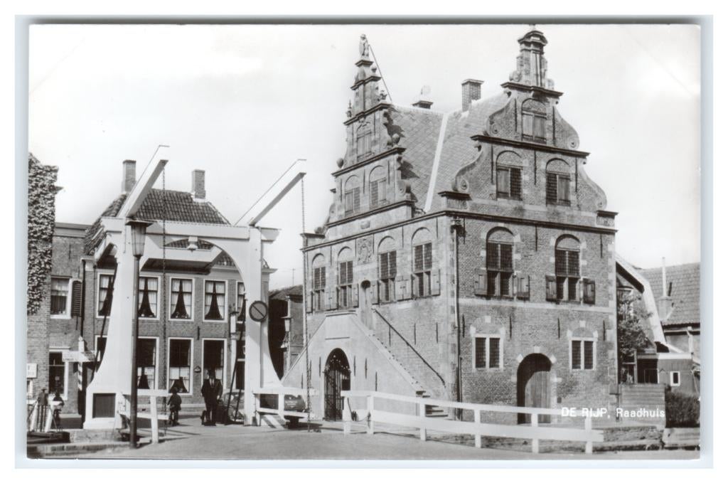 De Rijp, Raadhuis, Verzenden, 1960 tot 1980, Ongelopen, Noord-Holland