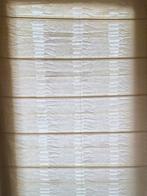 Drie prachtige naturel roman blinds 130 x 80, Huis en Inrichting, Stoffering | Gordijnen en Lamellen, Ophalen, 50 tot 100 cm, Zo goed als nieuw
