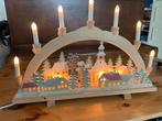 Kerstdorp kaarsenboog kerst, Diversen, Kerst, Ophalen, Zo goed als nieuw