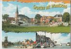 Zicht op Woudsend 3 luik Groeten Ongelopen, Verzamelen, Ansichtkaarten | Nederland, Verzenden, 1980 tot heden, Ongelopen, Friesland
