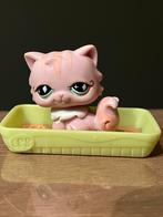 Littlest Pet Shop #460 Persian Cat Pink Green Diamond Eyes, Ophalen of Verzenden, Zo goed als nieuw