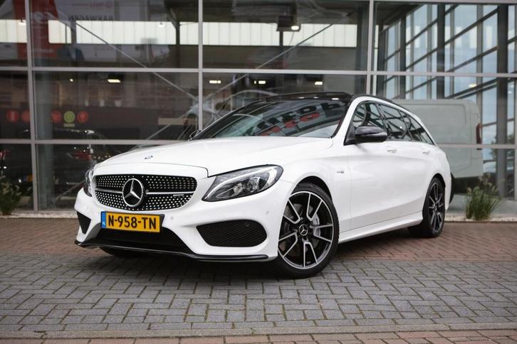 Mercedes-benz C-klasse Estate AMG 43 4MATIC | Performance ui, Auto's, Mercedes-Benz, Bedrijf, C-Klasse, ABS, Airbags, Airconditioning