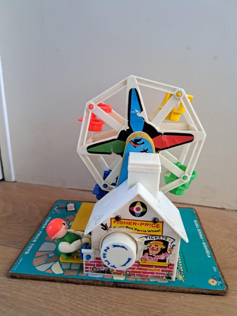 Fisher price vintage reuzenrad, Ophalen of Verzenden, Gebruikt