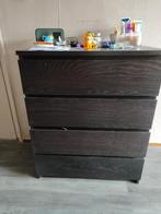 Ikea Malm ladekast vier lades, Ophalen, Gebruikt, 50 tot 100 cm, 3 of 4 laden
