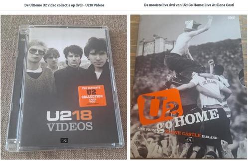 Voor de verzamelaar: 2 gave U2 dvd's, Verzamelen, Muziek, Artiesten en Beroemdheden, Gebruikt, Overige typen, Ophalen of Verzenden